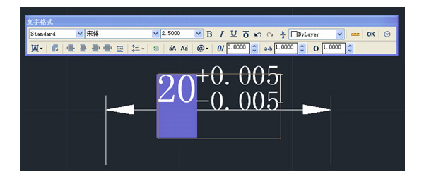 CAD標注數值修改步驟